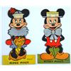Image 1 : Die-Cut Mickey & Minnie Mouse