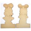 Image 2 : Die-Cut Mickey & Minnie Mouse