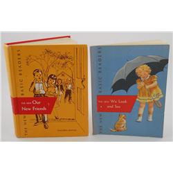 2 Dick and Jane Books "1956"