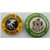 Image 5 : Two Railroad Pinback Buttons