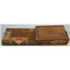 Image 5 : Two Different Wooden Cigar Boxes