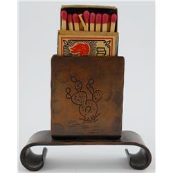 Copper Matchbox Holder