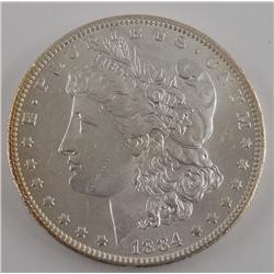 1884 - O - Morgan Silver Dollar