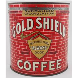 Gold Shield 3-Pound Coffee Can