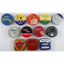 12 Typewriter Ribbon Tins
