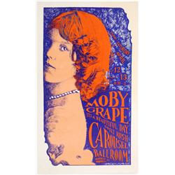 1968 Carousel Ballroom - Moby Grape Poster