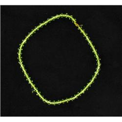 20.37ct Natural Peridot Faceted Beads 58pcs (GEM-23093)