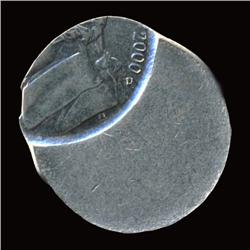 2000D Jefferson 5c Off Center Error Choice Unc (COI-5127)