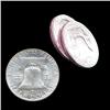 Image 1 : 1955P FBL Franklin 50c Silver MS64-65 2pc Roll (COI-7673)
