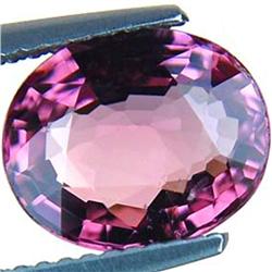 3.08ct Burmese Natural Deep Pink Spinel Oval (GEM-26771)