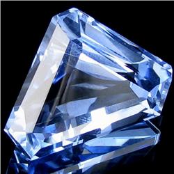 21.25ct Trillion Santa Maria Blue Quartz (GEM-14460)