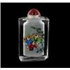 Image 2 : Heavy Beveled Glass Chinese Snuff Bottle (CLB-597)