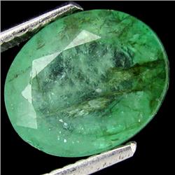 3.15ct Zambian Emerald Appraised $16k (GEM-23819)