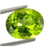Image 1 : 3.20ct Natural Lustrous Oval Green Peridot (GEM-29037)