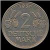 Image 2 : 1951F Germany 2 Mark AU+ (COI-8523)
