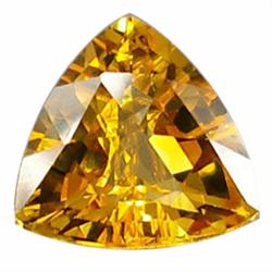 0.3ct Yellow Sapphire Trilliant (GMR-0835A)