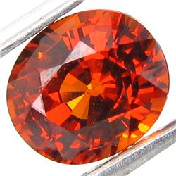 1.70ct Natural Orange Red Spessartine Garnet (GEM-19105)