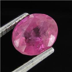 1.52ct Oval Cut Pink Sapphire Natural Nigeria (GEM-27809)