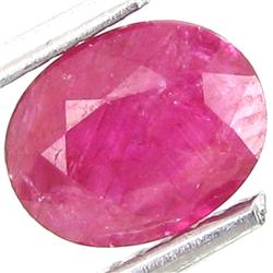 1.35ct Magnificent Blood Red Natural Ruby Oval (GEM-25825)
