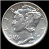Image 1 : 1941 Mercury Dime Choice MS64 (COI-8393)