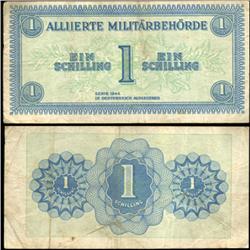 1944 Austria 1 WAR Schilling Better Grade (CUR-06313)