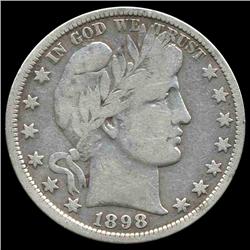 1898 Barber Half Better Grade (COI-8002)