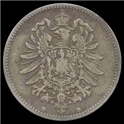 1875D Germany 1 Mark Hi Grade (COI-8018)