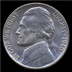 1940 Jefferson 5c MS66+ w/Full Steps (COI-7816)