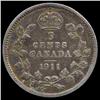 Image 2 : 1911 Canada 5c VF+ (COI-8335)