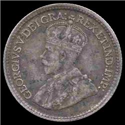 1914 Canada 5c XF+ (COI-8336)