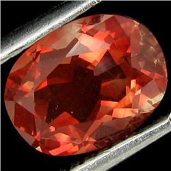 1.50ct Natural Red Andesine Labradorite Oval (GEM-18750)