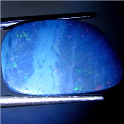 5.06ct Australian Black Opal Doublet Full Fire (GEM-30055)