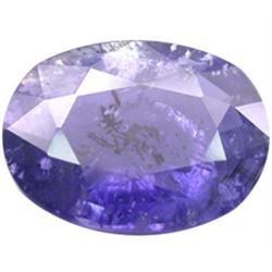 0.74ct Top Blue Violet Natural Iolite Oval Cut (GEM-21815)