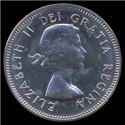 1964 Canada 5c MS66 Cameo (COI-8319)