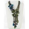 Image 1 : 1450ct Agate Pearl MOP & Crystal Necklace (JEW-2471)