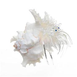 Hand Formed Glass Hermit Crab (DEC-233)