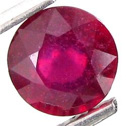 1.65ct Top Red Natural Ruby Madagascar Round (GEM-8464A)