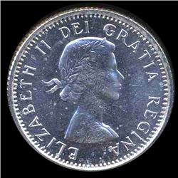 1964 Canada 10c MS67 Cameo (COI-8316)