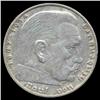1938E Nazi Germany 2 Mark Silver Hi Grade ERROR (COI-8074)