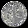 Image 2 : 1936 Mercury Dime Choice MS63 FB (COI-8371)