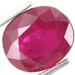 5.83ct Oval Red Ruby (GEM-19050A)