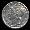 1942D Mercury Dime Choice AU ERROR (COI-8420)
