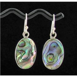 Sterling Mother of Pearl Earrings (JEW-1390)
