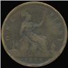 Image 2 : 1866 British Victoria Penny Circulated (COI-7218)