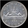 Image 2 : 1963 Canada $1 MS63 (COI-8296)