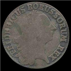 1766F Germany Prussia 1/12 Thaler (COI-8508)