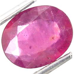 2.22ct Oval Red Ruby (GEM-19019A)