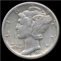 1928S Mercury Dime Hi Grade (COI-8477)