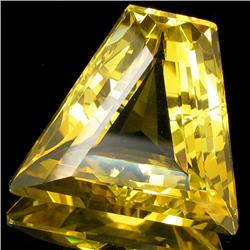 62.7ct Charming Fancy Cut Yellow Citrine (GEM-16512)