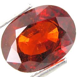 5.67ct Natural Orange Red Spessartine Garnet  (GEM-19657)